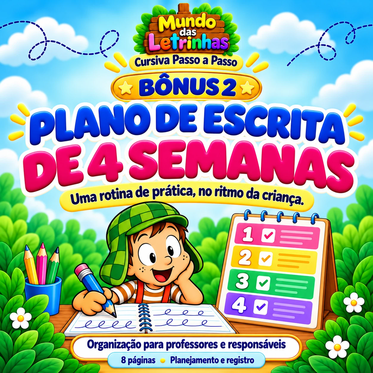 Plano de Escrita de 4 Semanas
