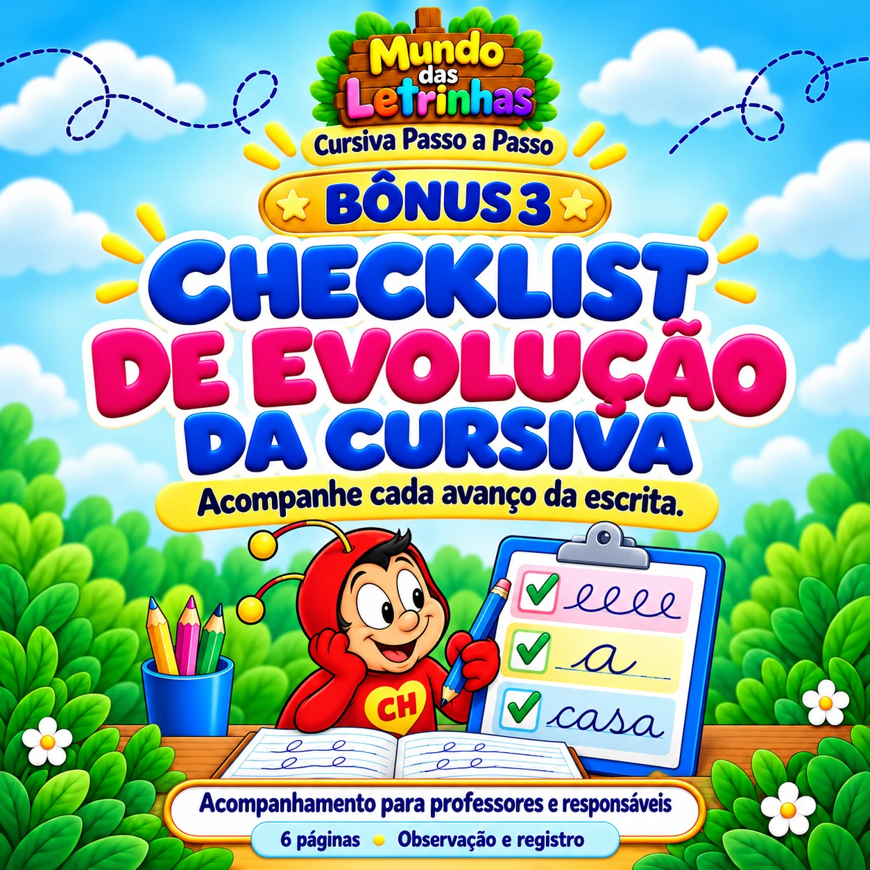 Checklist de Evolução da Cursiva